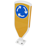 Retroreflective Reboundable Self-Righting Bollard