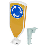 Retroreflective Reboundable Self-Righting Bollard