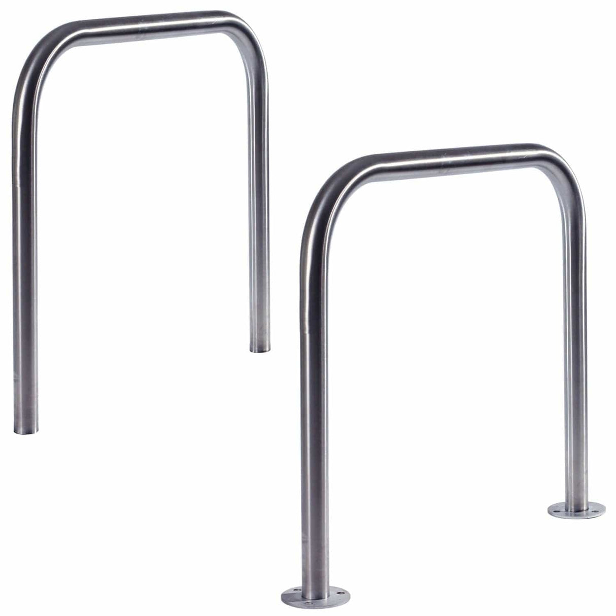 Sheffield Bike Stand, tubular steel design for secure bicycle locking.