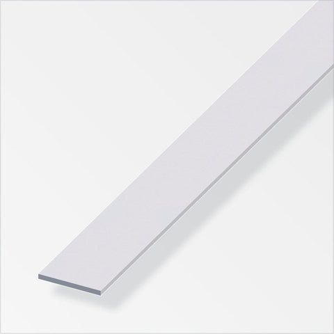 Silver Aluminium Flat Bar