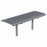Carlton Steel Outdoor Backless Bench