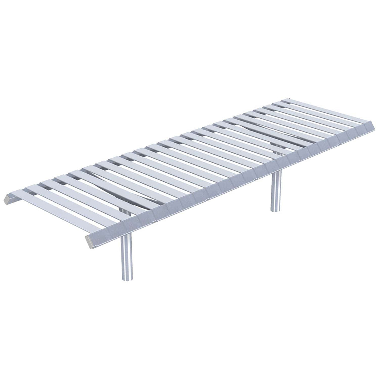 Rockingham Steel Backless Bench