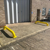 manual-swing-gate-4-bar-double-leaf-car-parks-vehicle-restriction-access-control-security-custom-colour-widths-surface-mount-root-fixed-enforcement-shopping-malls-schools-retail-parks-industrial-galvanised-steel-powder-coated-durable-parking