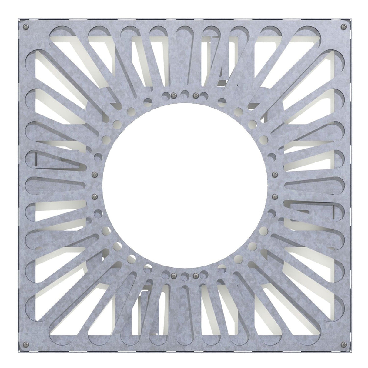 galvanised steel tree grille