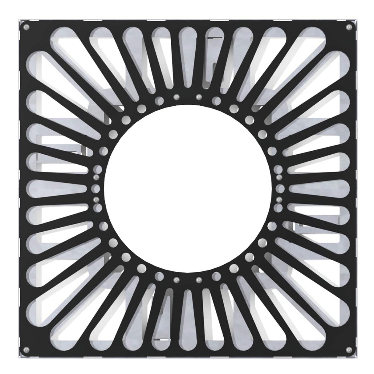 galvanised steel tree grille