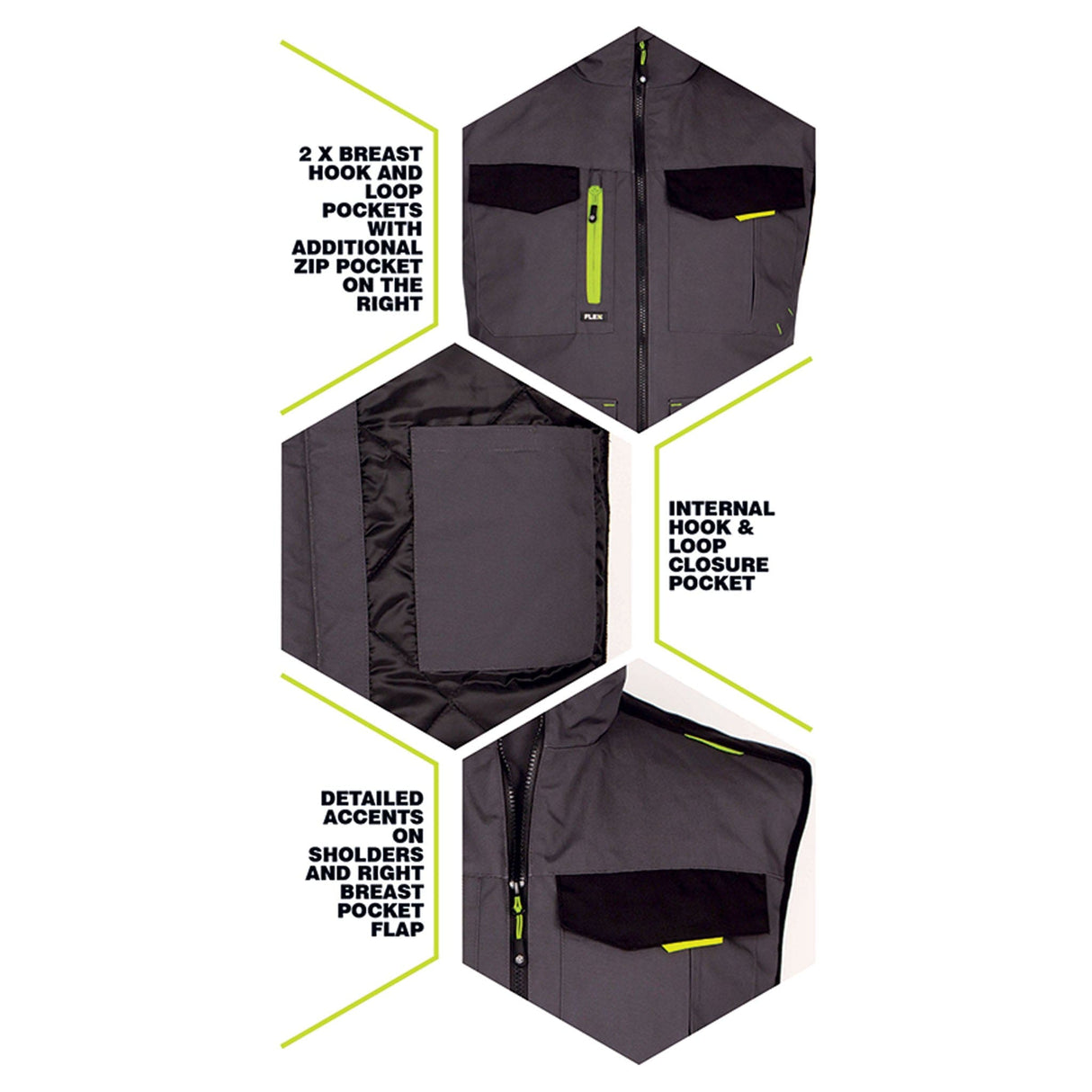 Two-tone Workwear Gilet