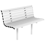 Carlton Steel Outdoor Seat
