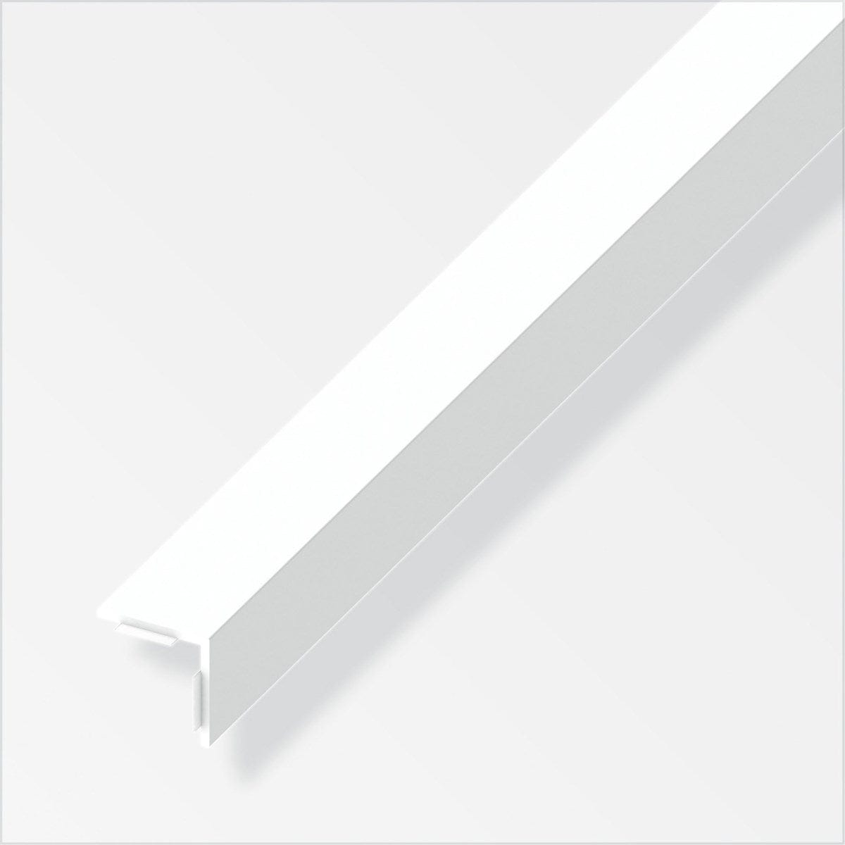 White PVC Angle