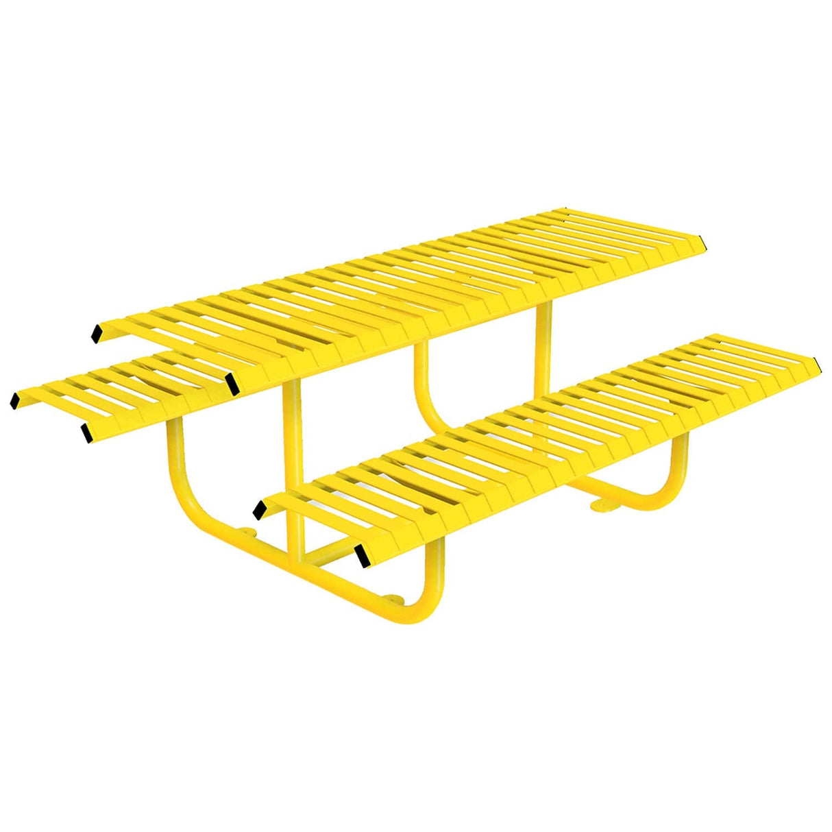 rockingham-picnic-table-bench-seat-autopa-steel-metal-garden-outdoor-seating-commercial-industrial-park-durable-powder-coated-heavy-duty-weather-resistant-bolt-down-fixed