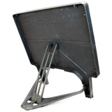 Diversion sign 1050x750mm Blank Black Frame Q-Sign Rear Angle Road Street Traffic