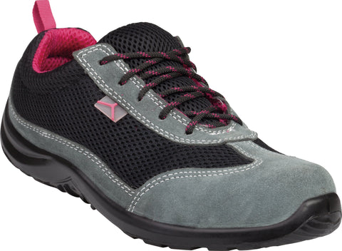 Delta Plus Como S1P SRC Ladies Steel Toe Cap Safety Work Trainers