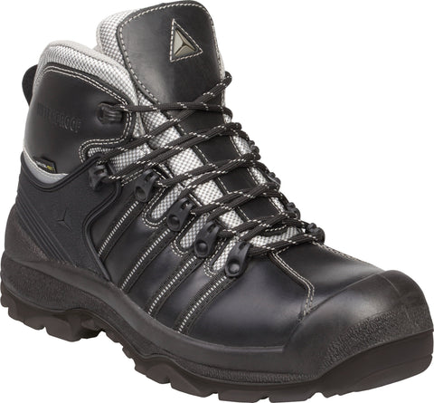 Delta Plus NOMAD S3 SRC Waterproof Buffalo Leather Safety Work Boots - Black