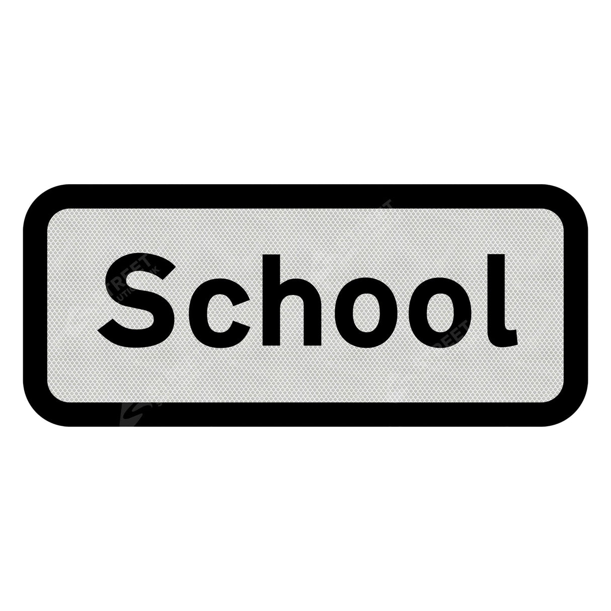 School Plate Sign