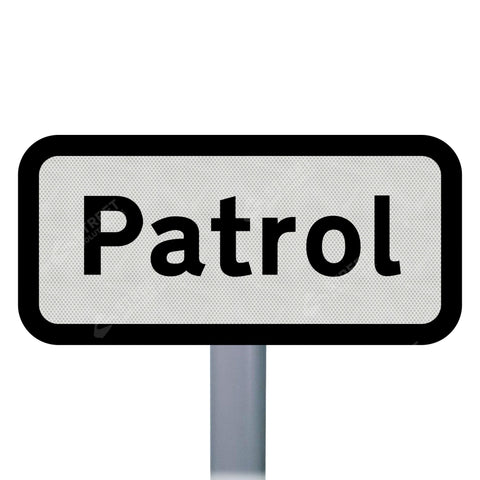 Supplementary Plate Sign Face