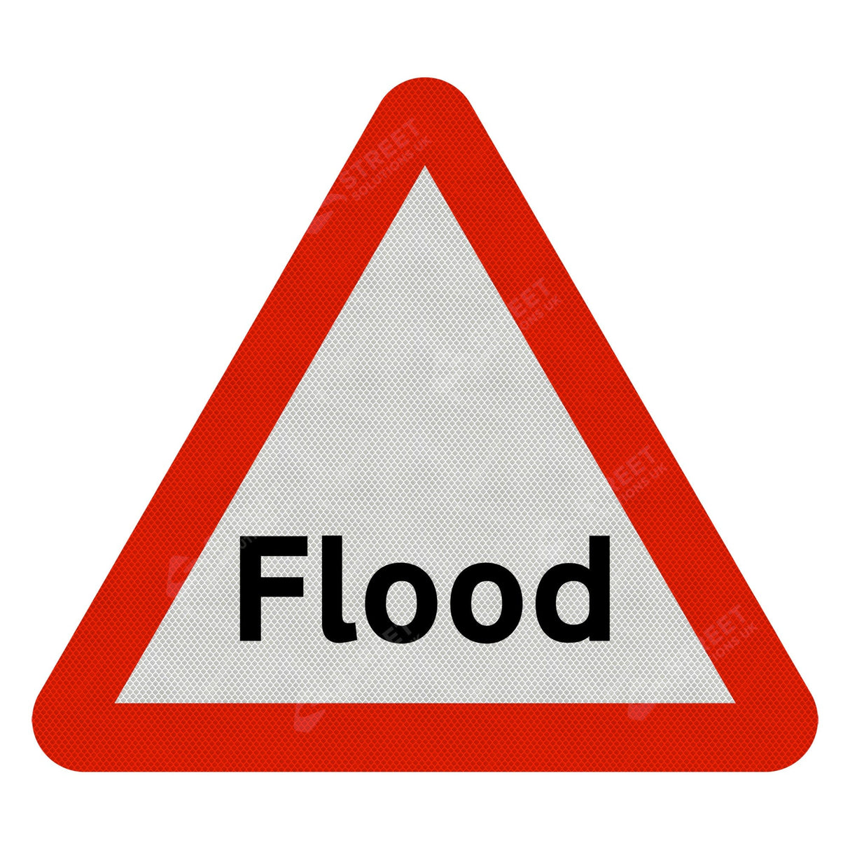 Flood Road Sign Face