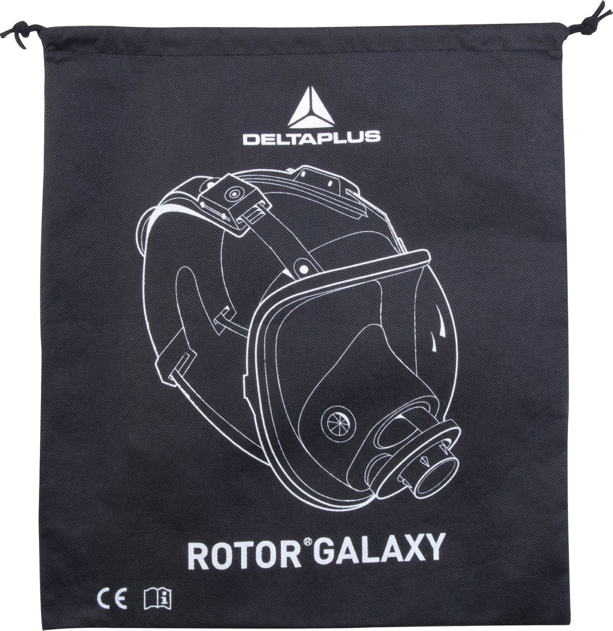 Delta Plus Respiratory Full Face Mask - Strap Adjustment