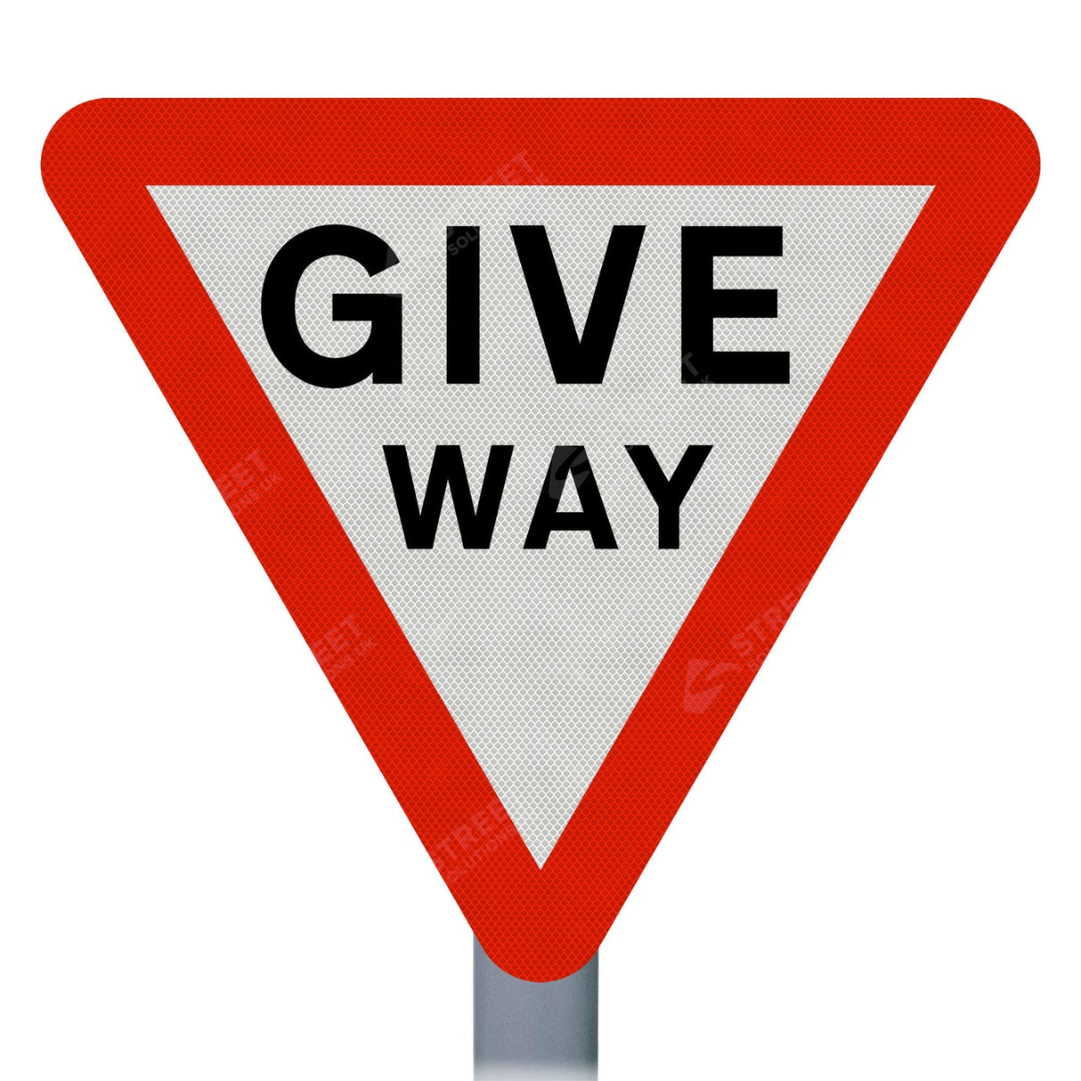 Give Way Sign Face