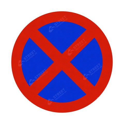 Stopping Prohibited Sign