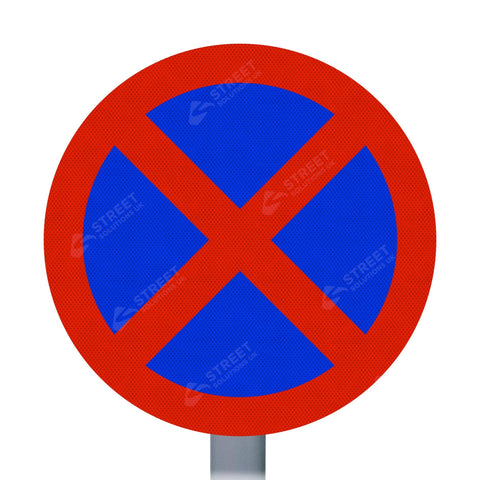 Stopping Prohibited Sign