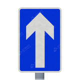 652 One Way Traffic Sign Face | Post & Wall Mounted