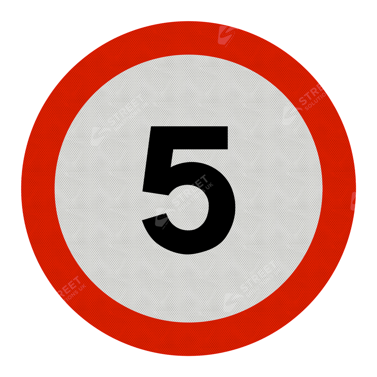670 5 Maximum Speed 5mph Sign Face Only road street highway public and private signage