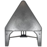 Melba Swintex Triangle 750mm Q-Sign Road Sign Blank Face Black