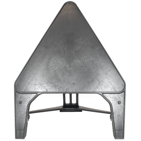 Melba Swintex Triangle 750mm Q-Sign Road Sign Blank Face Black