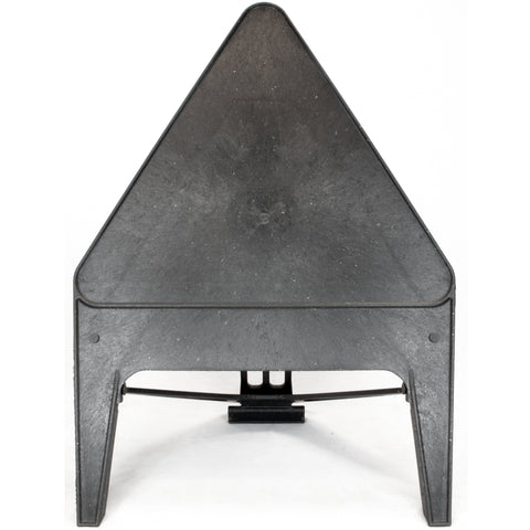 Blank 750mm Triangle Supplementary Plate Q-Sign Frame Only