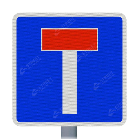 816 No Through Road For Vehicular Traffic Sign Face | Post & Wall Mounted