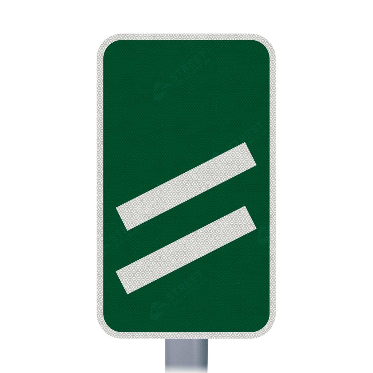 824 Count Down Marker sign face for road street highway public private motorway dual carriageway reflective roadside