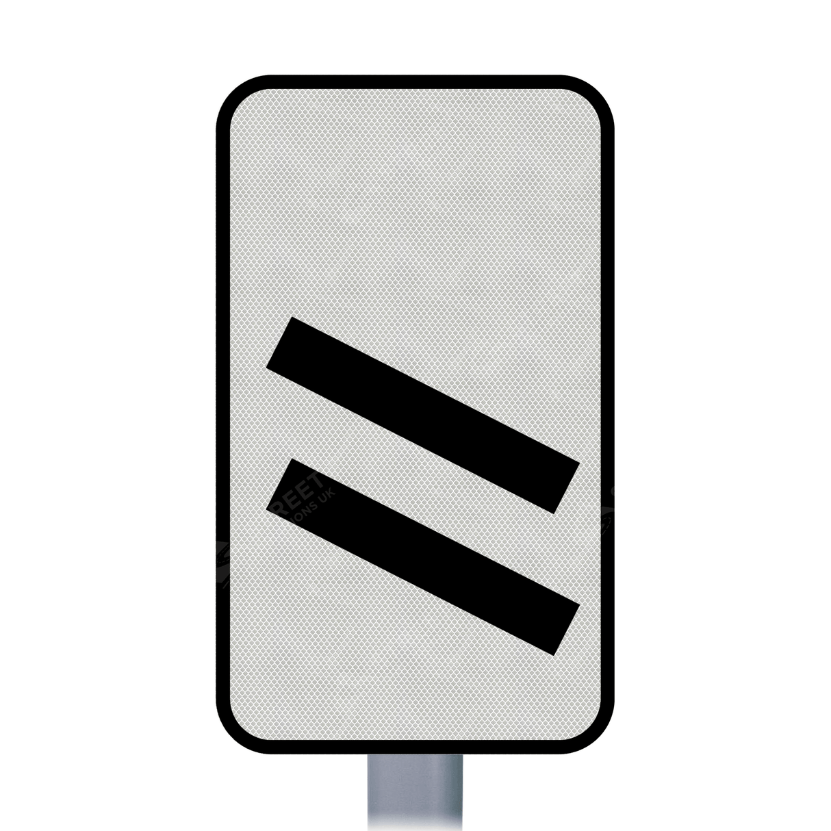 824 Count Down Marker sign face for road street highway public private motorway dual carriageway reflective roadside