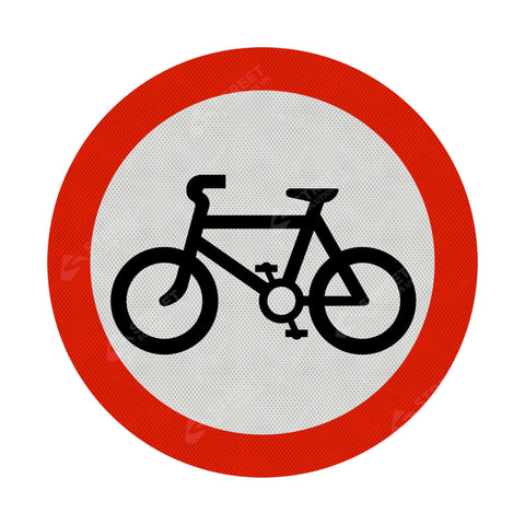 Cycling Sign Face