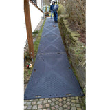 Access-mat-Heavy-duty-Double-sided-Ground-protection-Temporary-roadways-Construction-site-Pipeline-Crane-Timber-Skid-resistant-Outdoor-Industrial-HALF-SIZE-E-Mat-grey