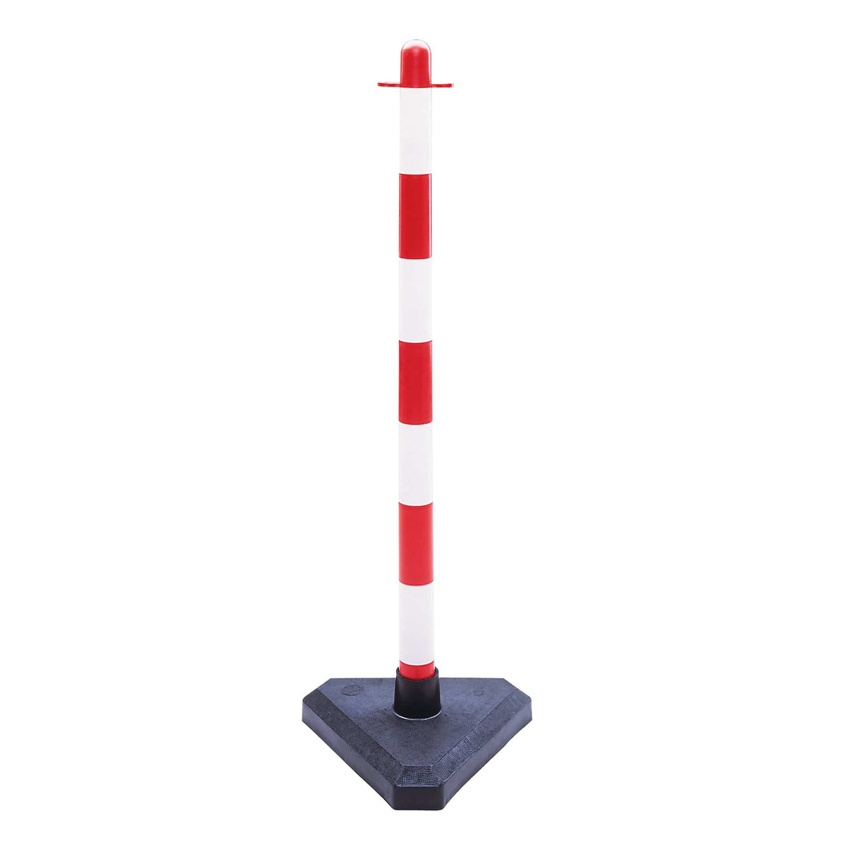 Plastic post and chain barrier kit 6 post set outdoor safety barriers crowd control kit plastic fencing temporary link fencebarricade outdoor crowd control traffic control safety chain link fence durable