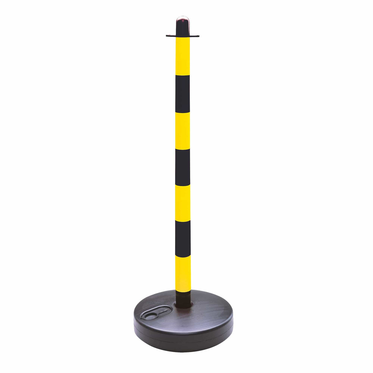 Plastic post and chain barrier kit 6 post set outdoor safety barriers crowd control kit plastic fencing temporary link fencebarricade outdoor crowd control traffic control safety chain link fence durable