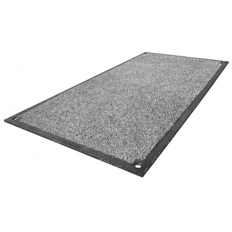 Anti-Skid Steel Road Plates 2400mm x 1200mm x 19mm for secure pedestrian and vehicle passage during construction.