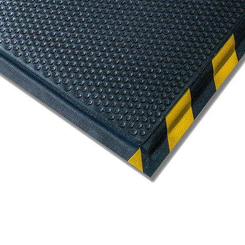 Supreme Sentry Anti-Fatigue Safety Mat - Black/Yellow