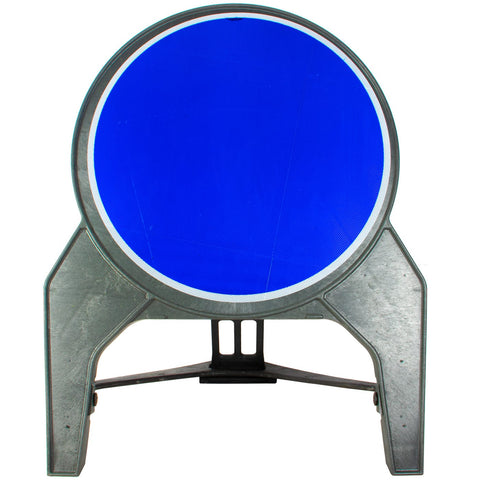 Blank Blue Circular 750mm Q-Sign