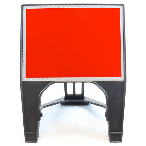 Blank Red 600 x 450mm Q-Sign