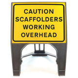 Caution Scaffolders Working Overhead 600 x 450mm Q-Sign