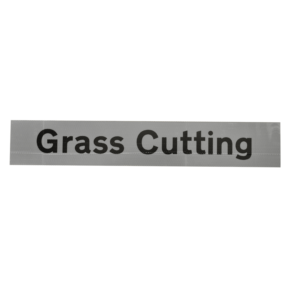 Grass Cutting Supplementary Plate - Q-Sign