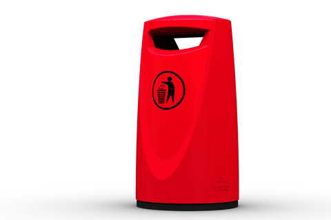 Darcy Outdoor Litter Bin 90 Litre