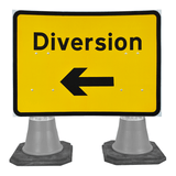 traffic-cone-road-mounted-signs-signage-warning-symbols-caution-directional-constuction-hazard-roadway-motorway-custom-roadwork-heavy-duty-reflective-caution-site-pedestrian-safety-plastic-portable-stackable-highway-uk