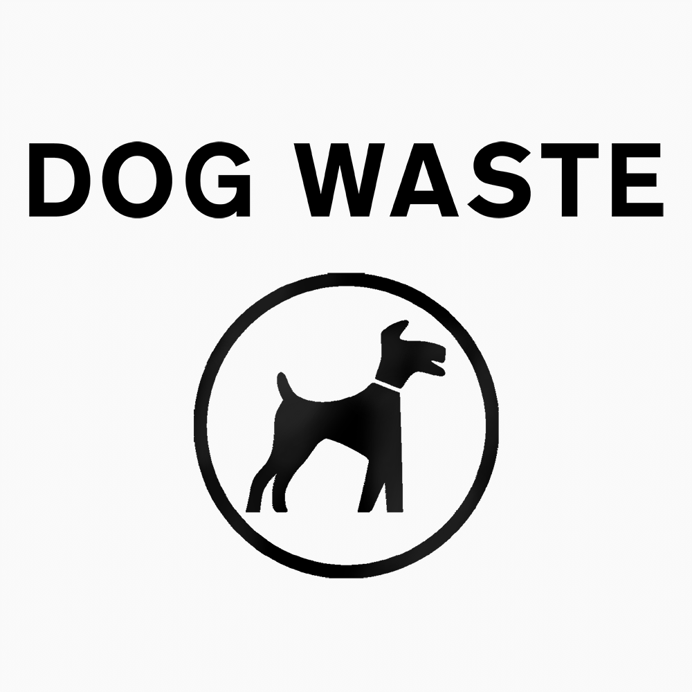 Outdoor Dog Waste Bin - 40 Litre Capacity