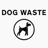 Outdoor Dog Waste Bin - 40 Litre Capacity