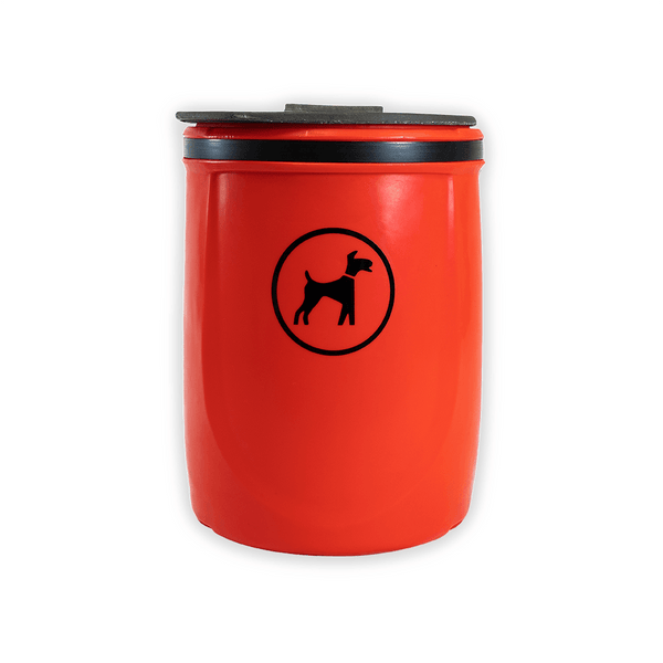 Outside dog online food storage