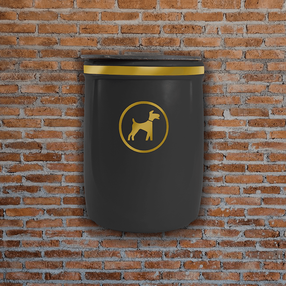 Outdoor Dog Waste Bin - 40 Litre Capacity