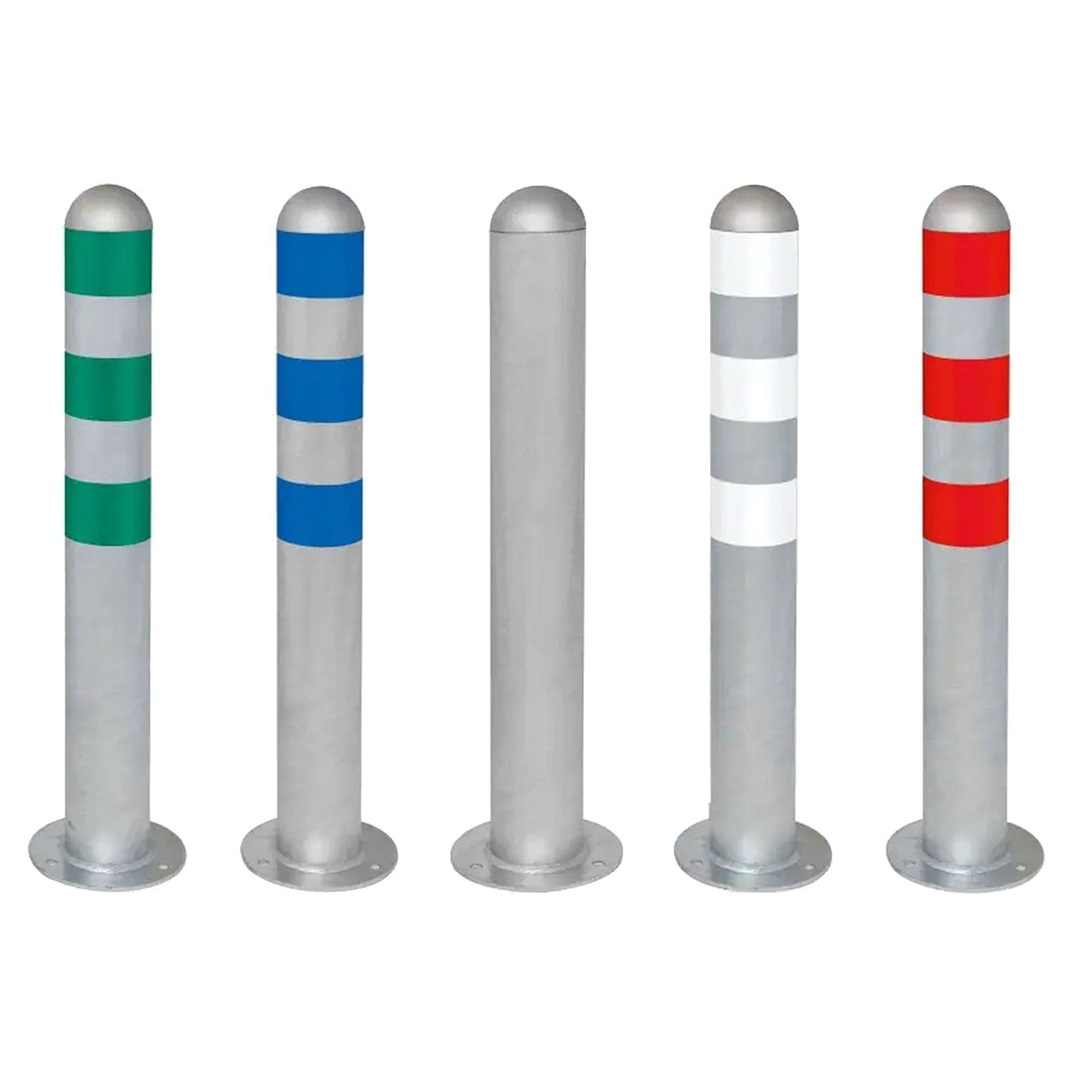 EV-Charging-Point-Bollards-Station-Protection-Traffic-Line-Hot-Dip-Galvanised-Surface-Fix-Electric-Vehicle-Infrastructure-800mmH-108mm-Safety-Equipment-Security-parking-lot-shopping-centre