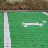 EV charging point stencil Car park charging symbol PROline charging stencil Electric vehicle parking marking Charging station stencil Car park marking for EV car park stencil EV charging symbol Electric vehicle Parking lot marking for EV