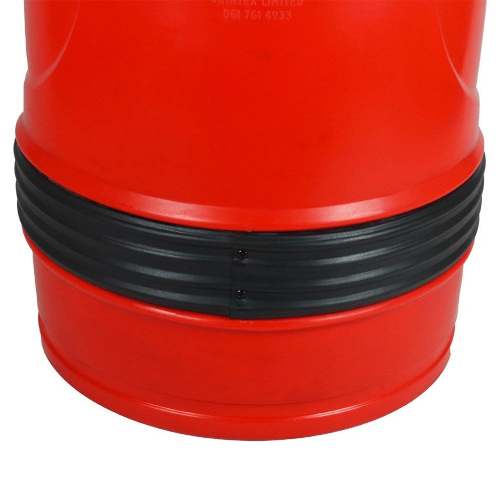 Falcon open top litter bin - open top view showing 90 litre capacity